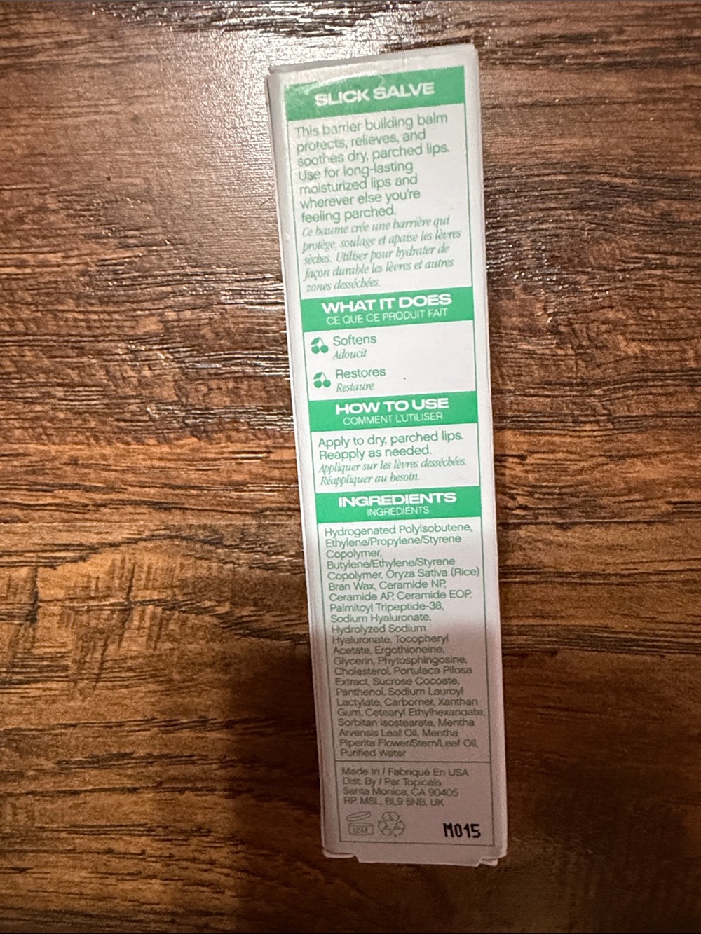 BNIB Topicals Hydrating Lip Balm Gloss in Clear - Picture 4 of 5
